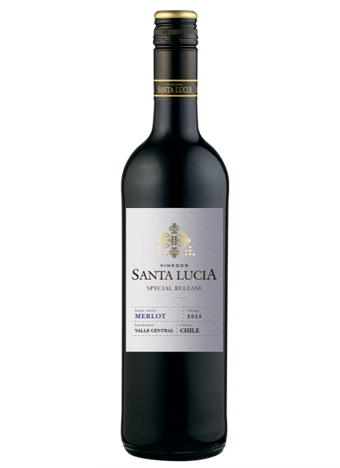 Вино Санта Лучия Мерло защ.наим.кр.сух 0.75 л
