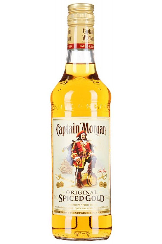 РОМ КАПИТАН МОРГАН пряный золотой 1L