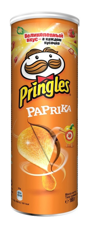 ЧИПСЫ ПРИНГЛС ПАПРИКА 165г (большая)