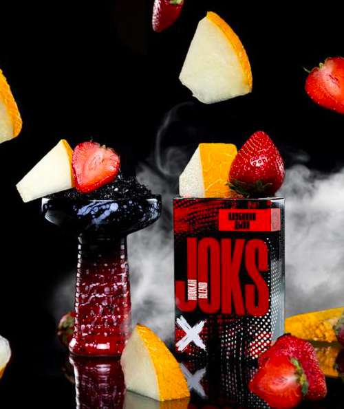 Бестабачная смесь Joks 50г – Клубника-дыня