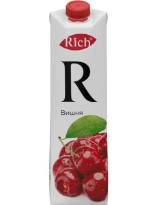 СОК RICH ВИШНЯ 1L