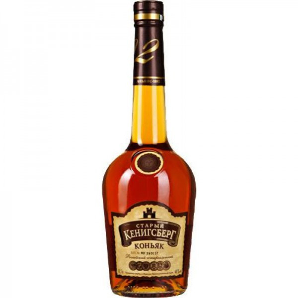 КОНЬЯК СТАРЫЙ КЕНИГСБЕРГ 4* 0,5L