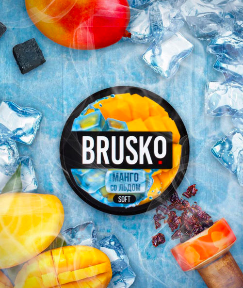Чайная смесь BRUSKO MEDIUM 50г – Манго со льдом