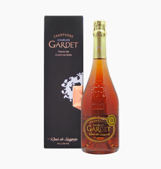 ШАМПАНСКОЕ ШАРЛЬ ГАРДЭ ШАРЛЬ РОЗЕ ДЕ СЭНЬЕ ПРЕМЬЕ КРЮ 12% 0,75 Франция БРЮТ