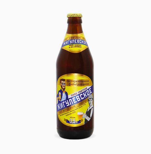 ПИВО ЖИГУЛЕВСКОЕ 4% 0,5 Моршанское